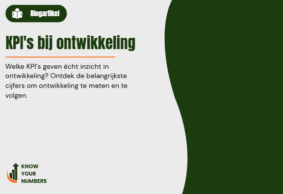KPI’s bij ontwikkeling