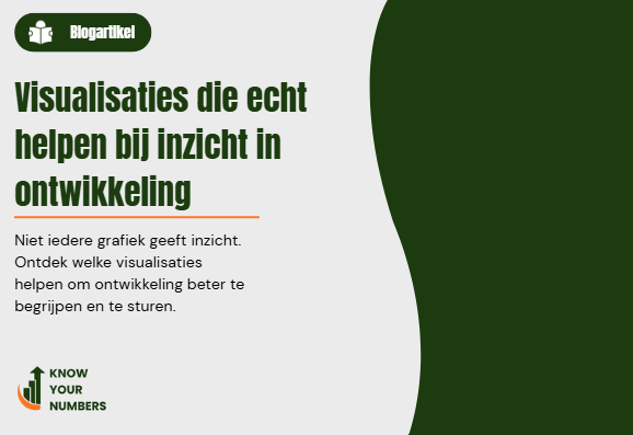 Visualisaties die écht helpen bij inzicht in ontwikkeling